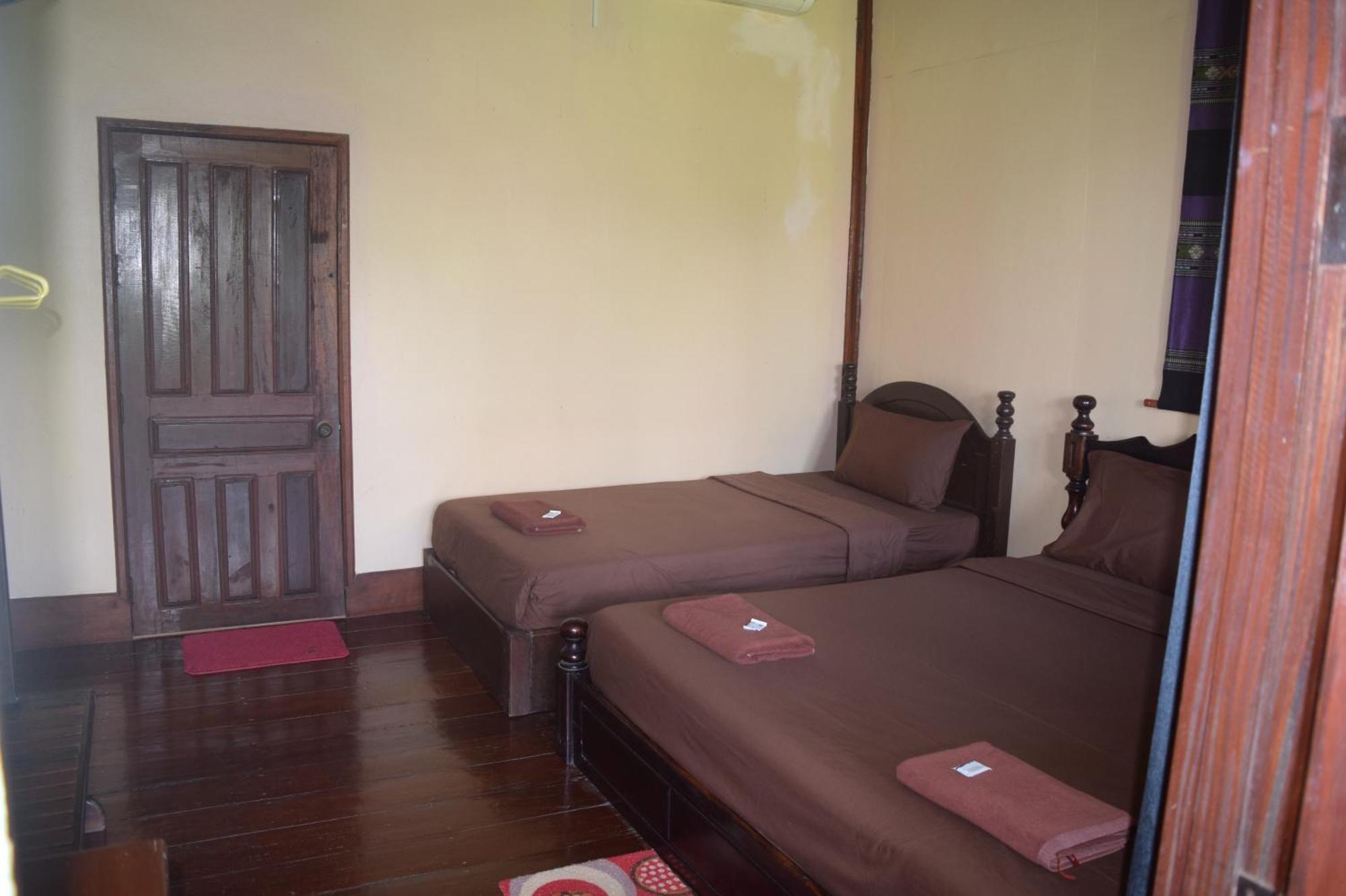 Namsong Bridge Bungalows Vang Vieng Bagian luar foto