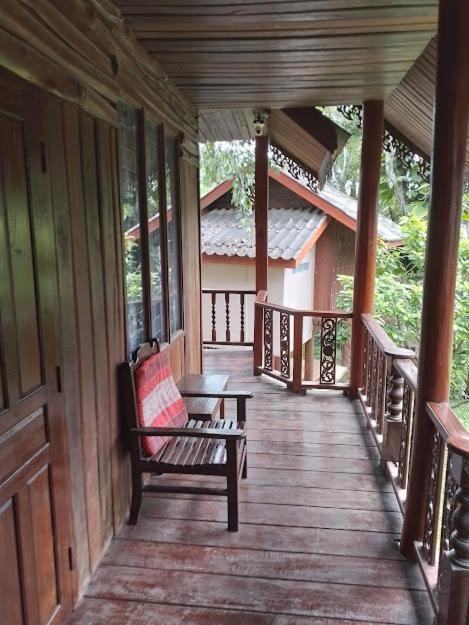 Namsong Bridge Bungalows Vang Vieng Bagian luar foto